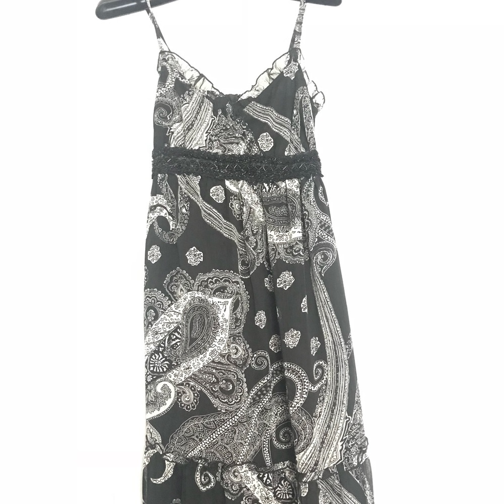 Beautiful beaded Boho beach dress-Sz. Small